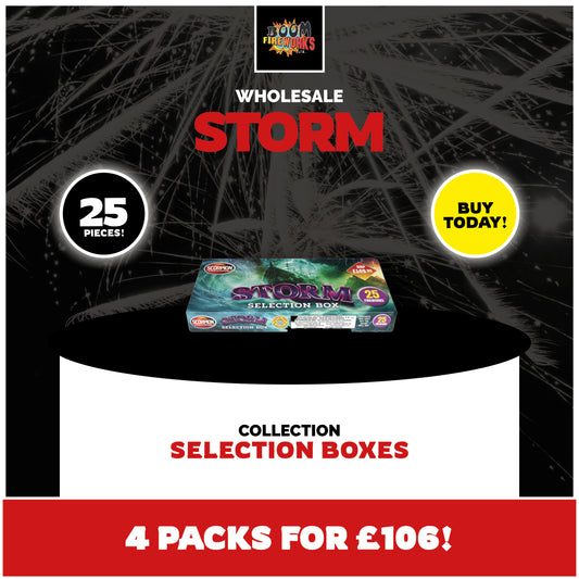 Wholesale - Storm x 4 Packs