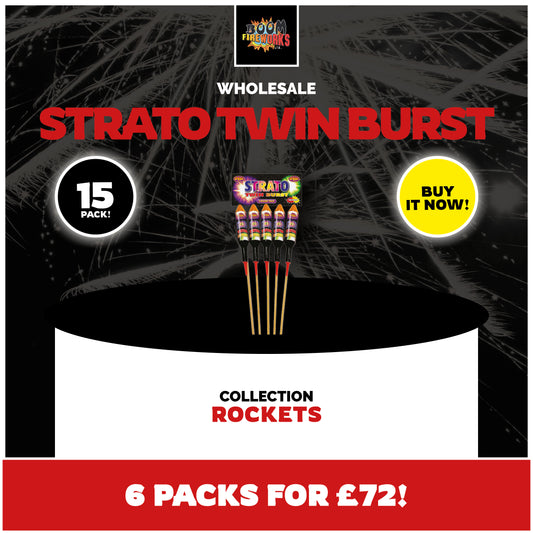 Wholesale - Strato Twin Burst x 6 Packs
