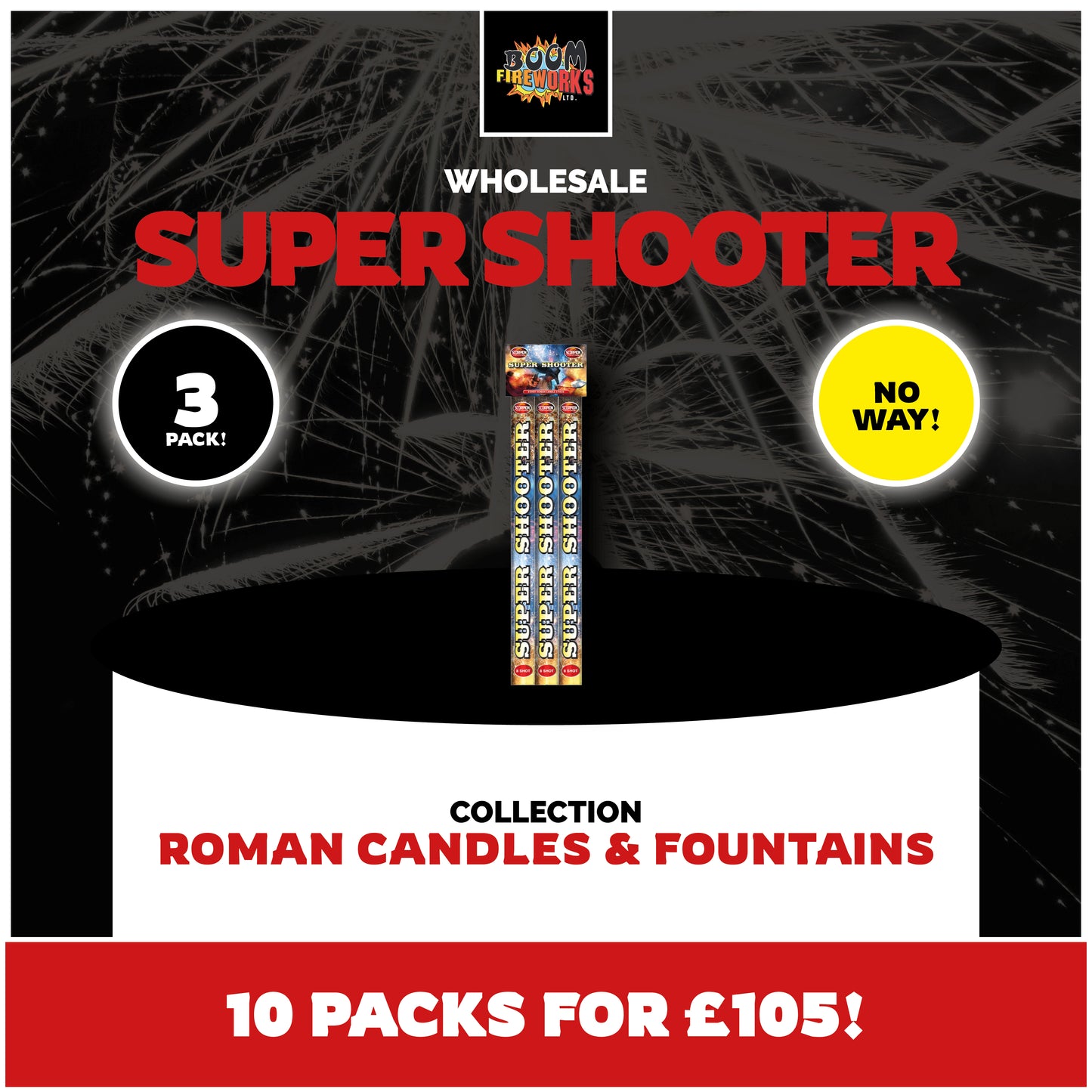Wholesale - Super Shooter x 10 Packs