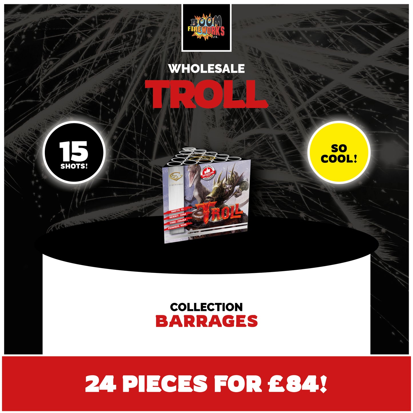 Wholesale - Troll x 24 Pieces
