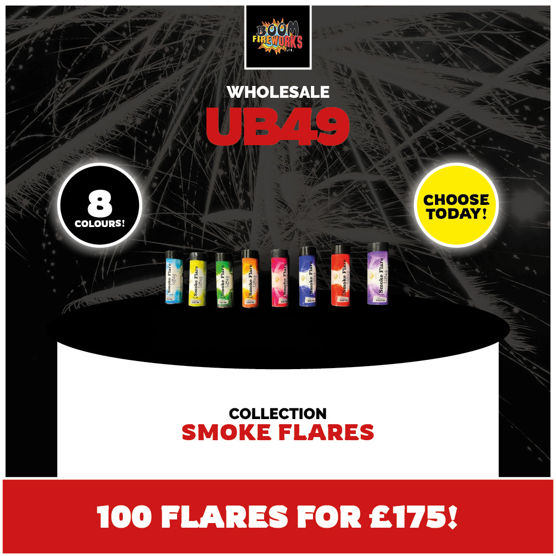 Wholesale - UB49 Flares x 100 Pieces