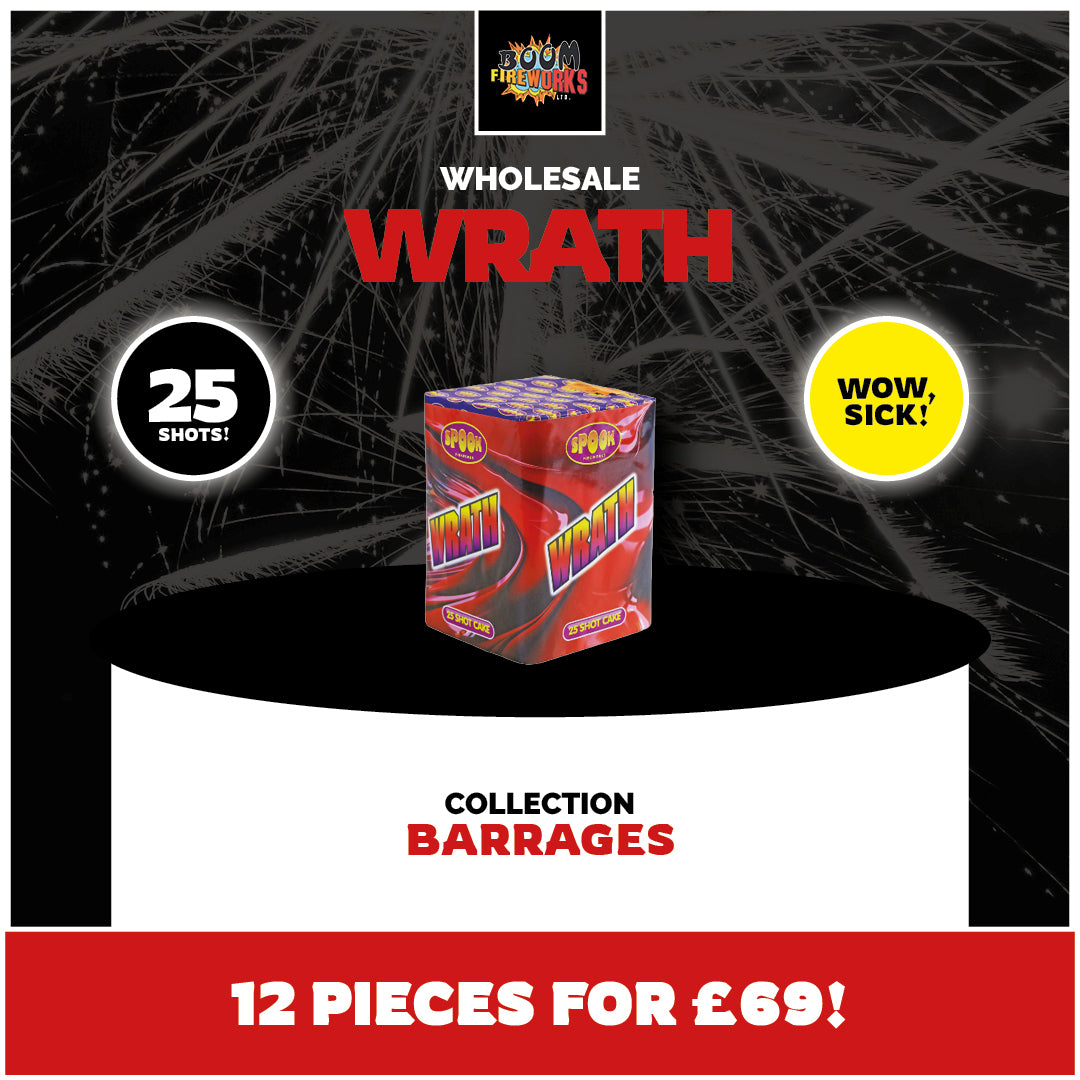Wholesale - Wrath x 12 Pieces